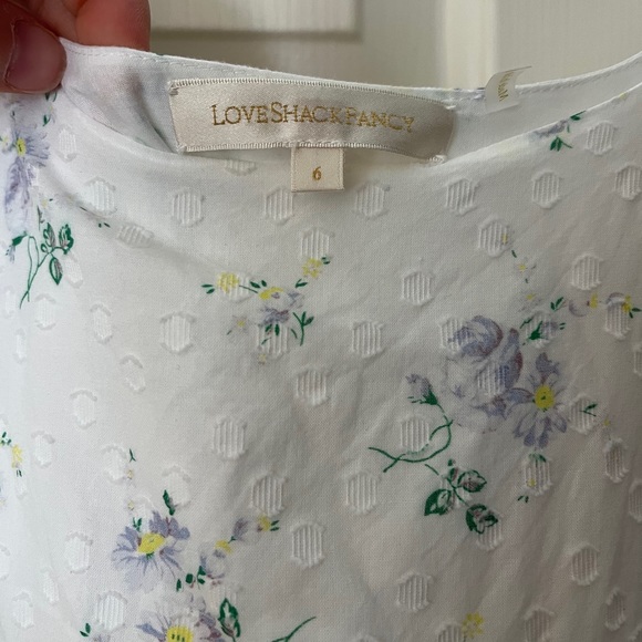 LoveShackFancy Colby Floral Maxi Dress - Picture 7 of 12